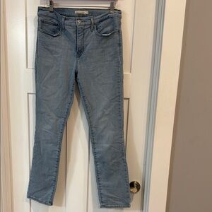 Levi's Blue Straight Leg Jeans